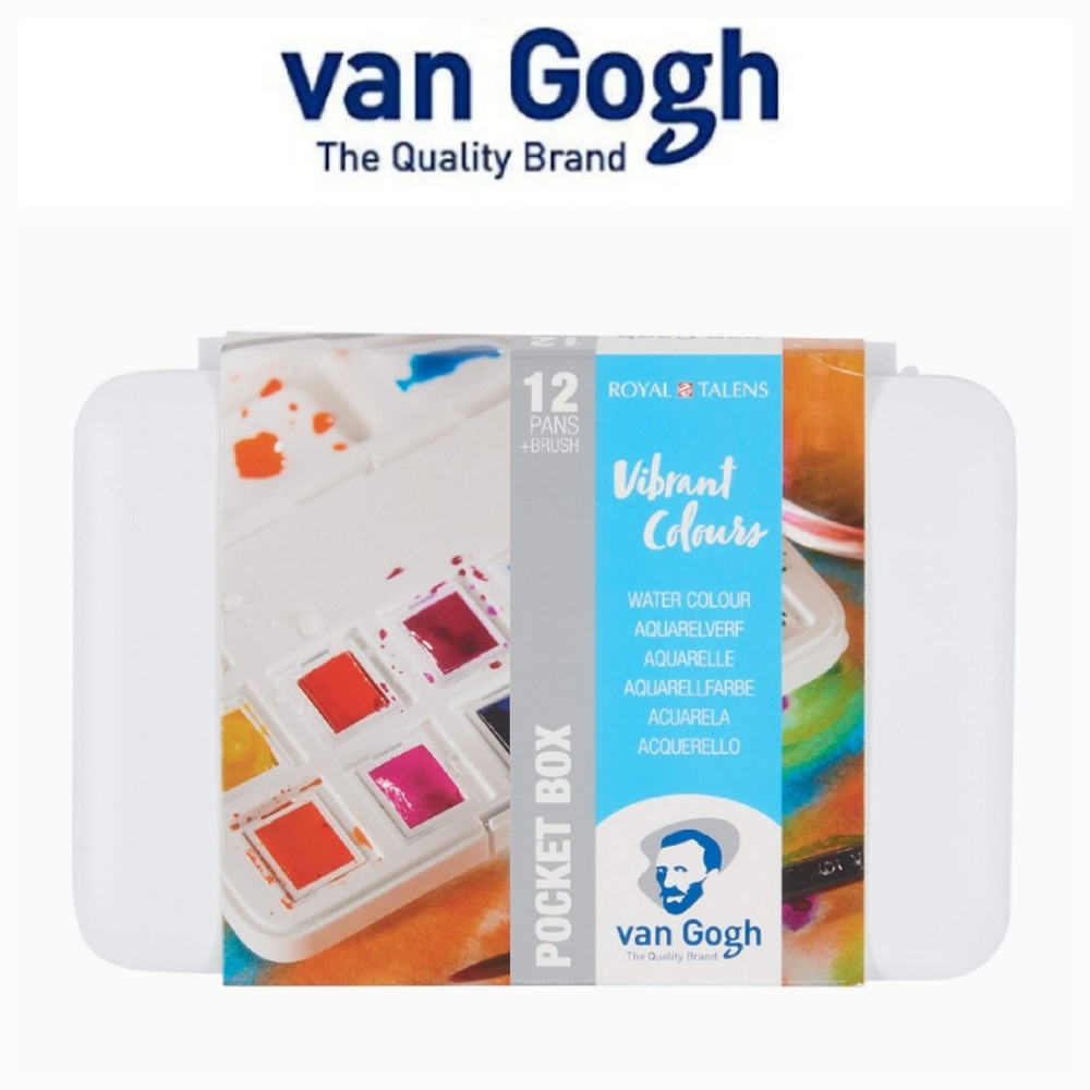 Van Gogh Watercolor Pan Set-Vibrant Colors